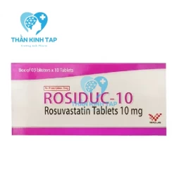 Rosiduc - Thuốc  điều trị tăng cholesterol máu